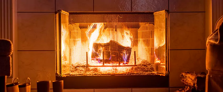 Mendota Hearth Landscape Fireplace Installation in Marco Island, Florida