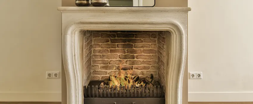 Vintage-style Fireplace Redesign in Marco Island, Florida