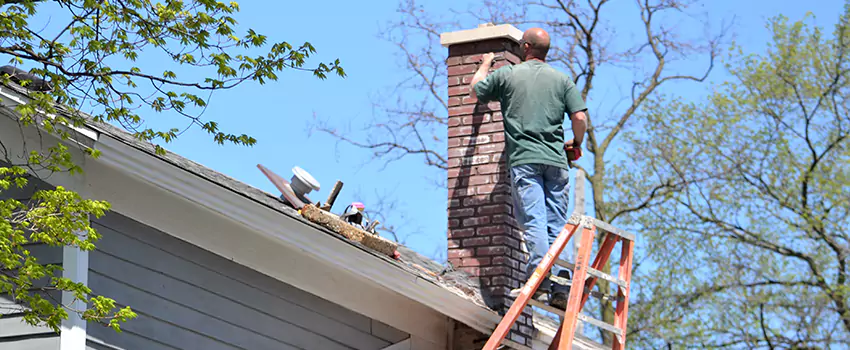Vinyl and PVC Chimney Flashing Installation in Marco Island, FL